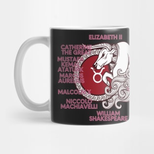 Taurus Zodiac Sign Test Mug